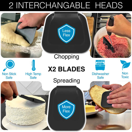 Adaptchula™ - Spatula with adjustable angles