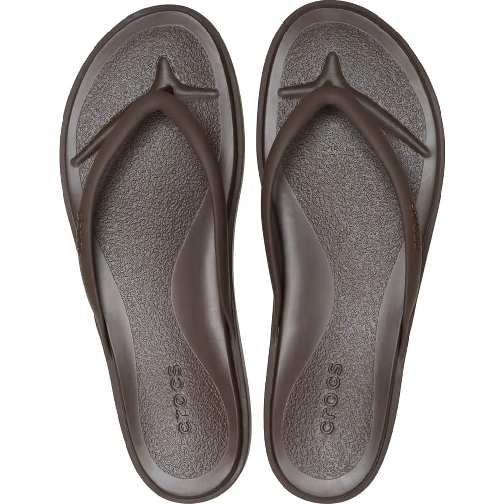 Crocs Women's Miami Round Toe Flip Flops