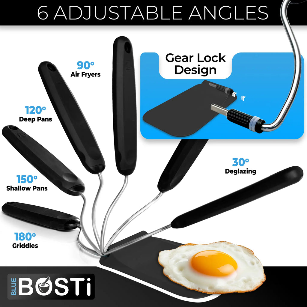 Adaptchula™ - Spatula with adjustable angles