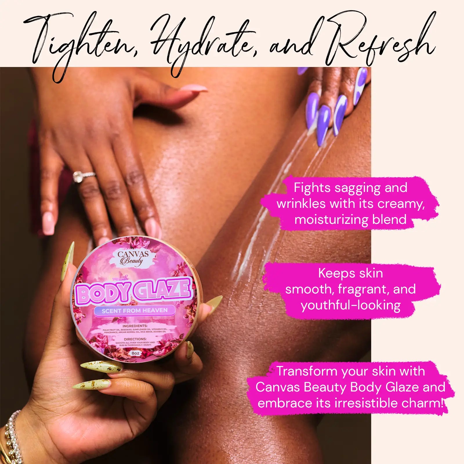 NEW) BODY GLAZE: Pick your favorite scent!